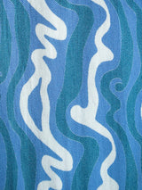 Mata Traders Brea Wrap Dress - Blue Samudra Dresses Mata Traders 