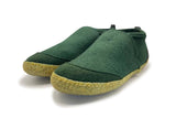 Men's Tengries Walkabout Wool Slippers Slippers Kyrgies 7-7.5 Pine Green 