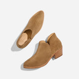 Mia Everyday Ankle Bootie Boots Nisolo 5 Taupe Suede 