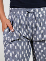 Miller Easy Pant - Blue Ikat Pants + Jeans Mata Traders 