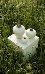 Minimal Verdure Stoneware Vase Vases Convivial 
