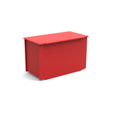 Mondo Recycled Outdoor Double Storage Box with Lid Outdoor Storage Loll Designs Apple Red 