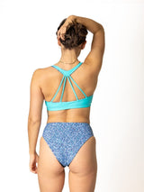 Nika Recycled High Waisted Bikini Bottom Swimwear Sensi Graves 