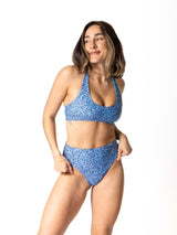 Nika Recycled High Waisted Bikini Bottom Swimwear Sensi Graves Kaleidoscope XS 