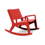 No. 9 Recycled Outdoor Rocking Lounge Chair Outdoor Seating Loll Designs Apple Red 