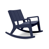 No. 9 Recycled Outdoor Rocking Lounge Chair Outdoor Seating Loll Designs Navy Blue 