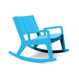 No. 9 Recycled Outdoor Rocking Lounge Chair Outdoor Seating Loll Designs Sky Blue 