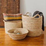 Palm Leaf Laundry Basket Hampers Will & Atlas 