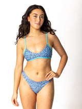 Petra Reversible Triangle Top Swimwear Sensi Graves Kaleidoscope / Seaglass XS 