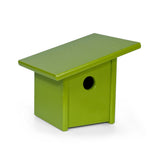 Pitch Recycled Outdoor Modern Birdhouse Bird Houses Loll Designs Leaf Green 