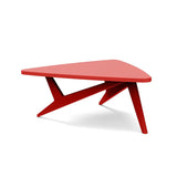 Rapson Recycled Outdoor Cocktail Table Outdoor Tables Loll Designs Apple Red 