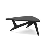 Rapson Recycled Outdoor Cocktail Table Outdoor Tables Loll Designs Black 