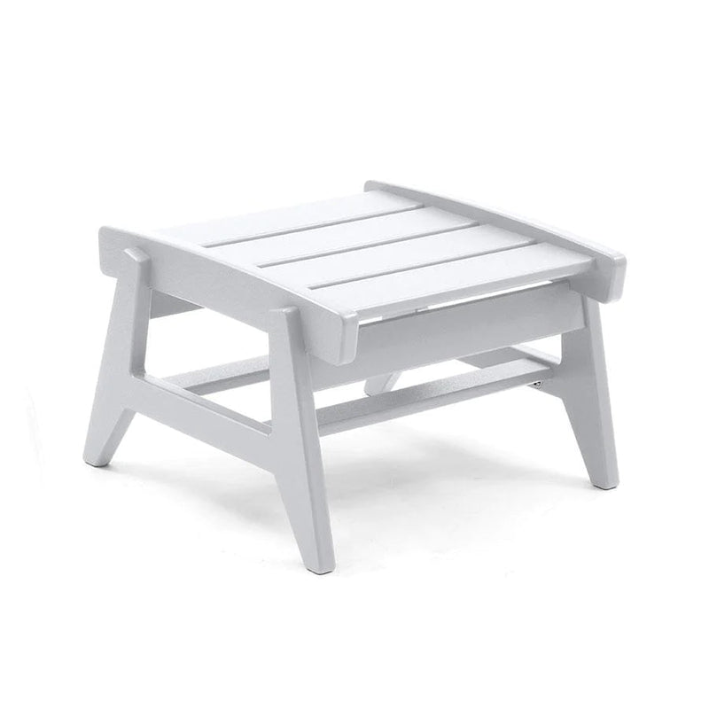 Rapson Recycled Outdoor Ottoman Outdoor Seating Loll Designs Driftwood 