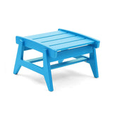 Rapson Recycled Outdoor Ottoman Outdoor Seating Loll Designs Sky Blue 