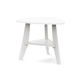 Rapson Recycled Outdoor Side Table Outdoor Tables Loll Designs Cloud White 