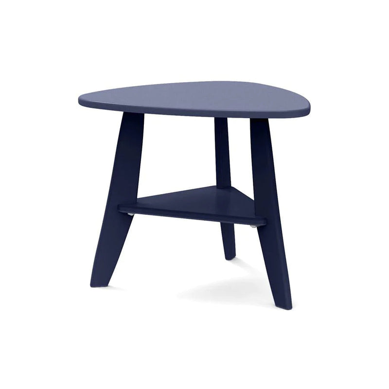 Rapson Recycled Outdoor Side Table Outdoor Tables Loll Designs Navy Blue 