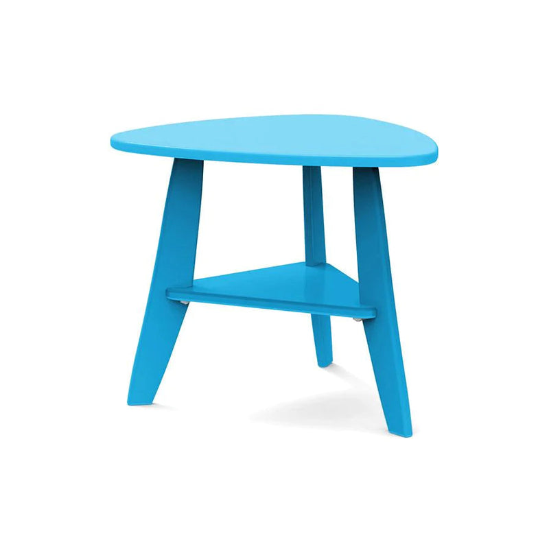 Rapson Recycled Outdoor Side Table Outdoor Tables Loll Designs Sky Blue 