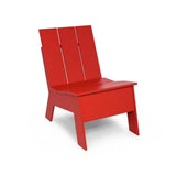 Recycled Outdoor Picket Chair Outdoor Seating Loll Designs Apple Red 