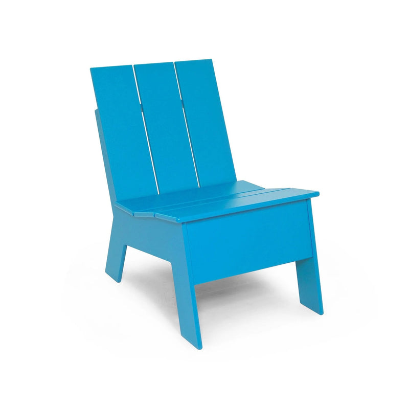Recycled Outdoor Picket Chair Outdoor Seating Loll Designs Sky Blue 