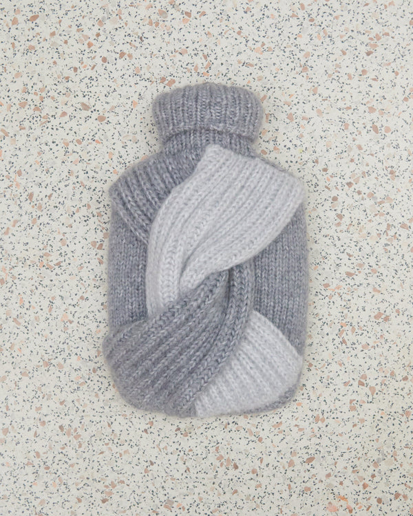 Saknys Hot Water Bottle Cover Wellness Accessories The Knotty Ones Pebble Gray One Size 