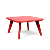 Satellite Recycled Outdoor Square End Table Outdoor Tables Loll Designs Apple Red 