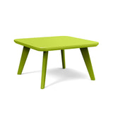 Satellite Recycled Outdoor Square End Table Outdoor Tables Loll Designs Leaf Green 