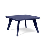 Satellite Recycled Outdoor Square End Table Outdoor Tables Loll Designs Navy Blue 