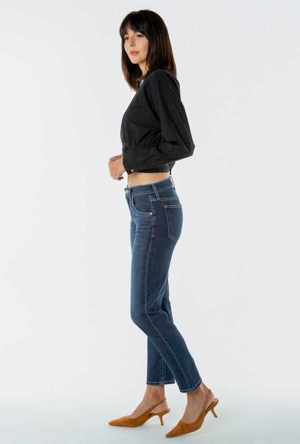 Sierra Stretch Slim Straight Jeans - Deep Space denim ÉTICA 
