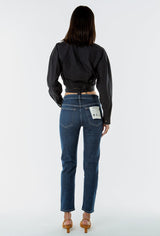 Sierra Stretch Slim Straight Jeans - Deep Space denim ÉTICA 