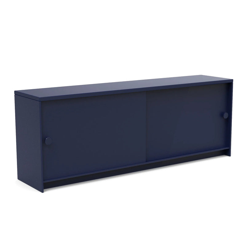 Slider Console Outdoor Storage Loll Designs Navy Blue Monochromatic 