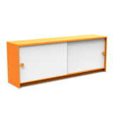 Slider Console Outdoor Storage Loll Designs Sunset Orange Cloud White 