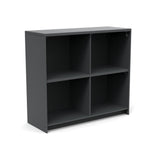 Slider Cubby Outdoor Storage Loll Designs Charcoal Gray 