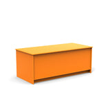 Slider Storage Chest Outdoor Storage Loll Designs Sunset Orange 