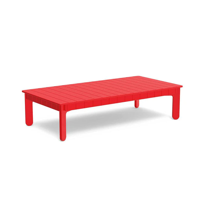 Sunnyside Recycled Outdoor Cocktail Table Outdoor Tables Loll Designs Apple Red 