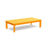 Sunnyside Recycled Outdoor Cocktail Table Outdoor Tables Loll Designs Sunset Orange 