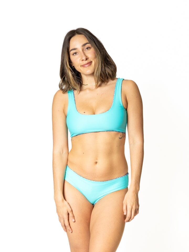 Tabitha Reversible Recycled Swim Top Swimwear Sensi Graves 