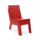 Tall Recycled Outdoor Picket Chair Outdoor Seating Loll Designs Apple Red 