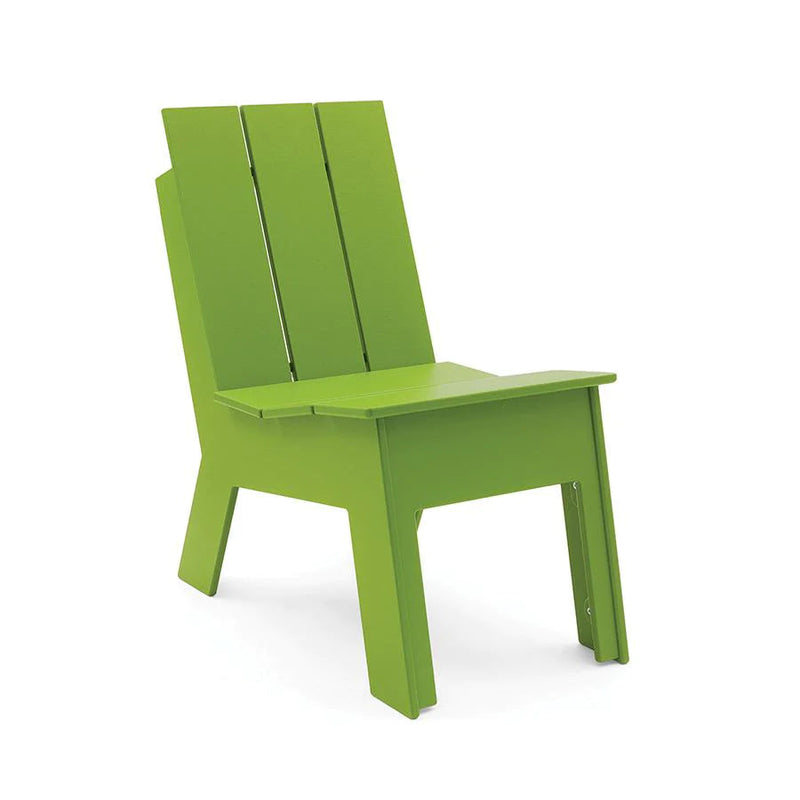 Tall Recycled Outdoor Picket Chair Outdoor Seating Loll Designs Leaf Green 