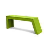 Tessellate Recycled Outdoor Bench Outdoor Seating Loll Designs Leaf Green Slope 