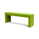 Tessellate Recycled Outdoor Bench Outdoor Seating Loll Designs Leaf Green Straight 
