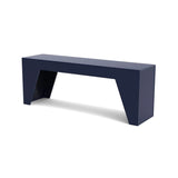 Tessellate Recycled Outdoor Bench Outdoor Seating Loll Designs Navy Blue Wedge 