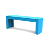 Tessellate Recycled Outdoor Bench Outdoor Seating Loll Designs Sky Blue Straight 