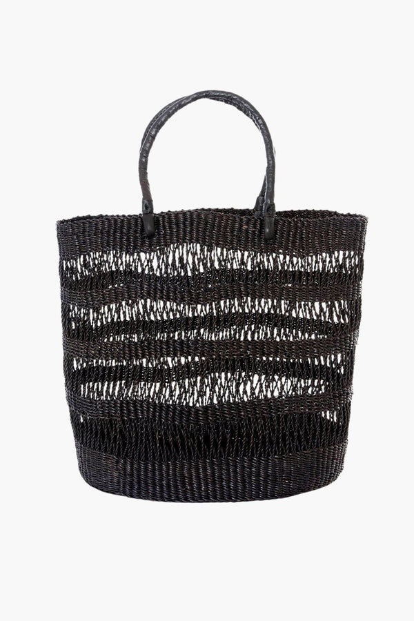 Veta Vera Raven Lace Weave Shopper Bag Handbags Swahili African Modern 