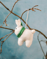Winter Bunny Felt Ornament Ornaments Creative Women 