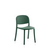1 Inch Reclaimed Stackable Chair Furniture Emeco Green 