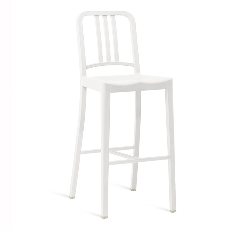 111 Navy Recycled Barstool Furniture Emeco Snow 