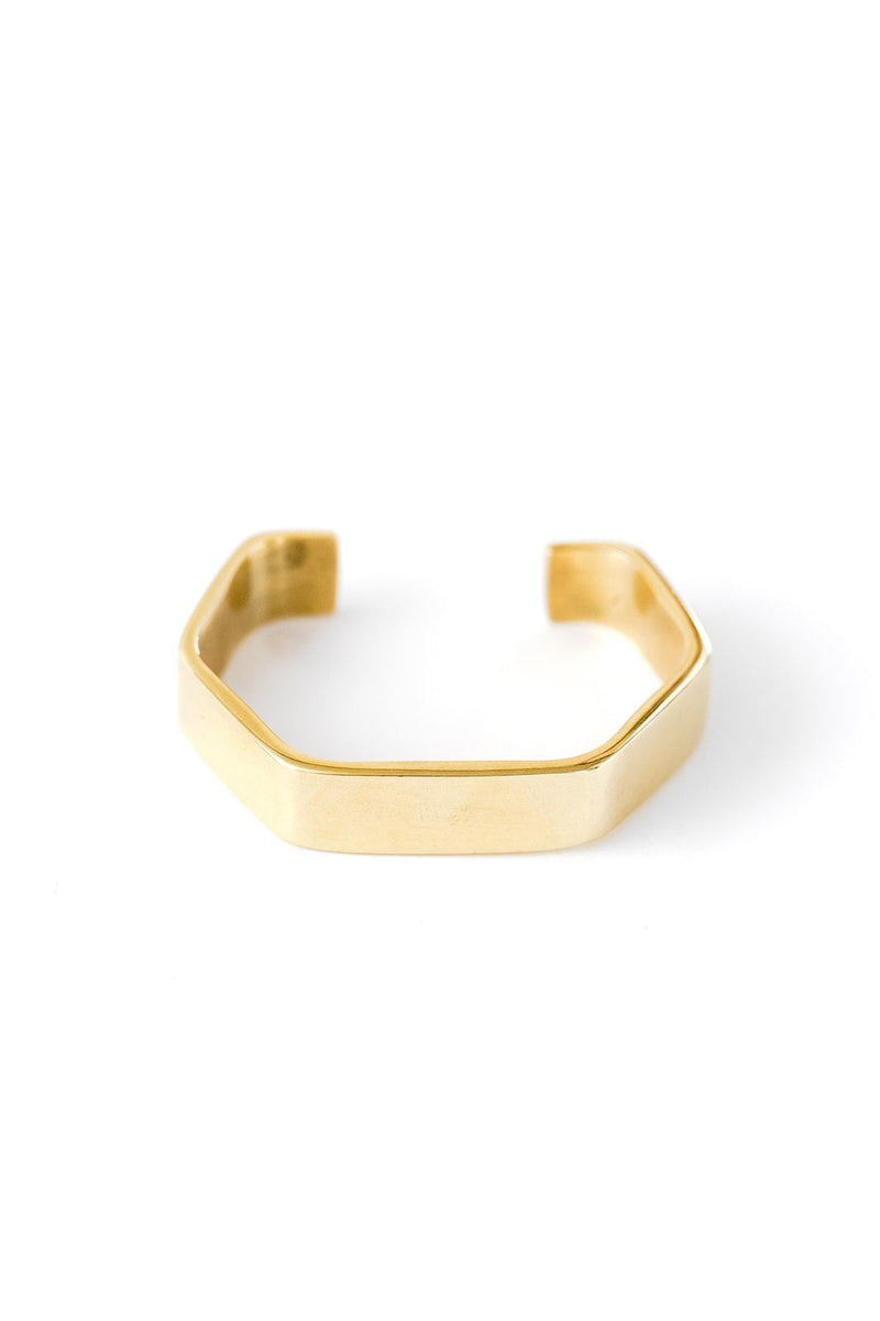Abby Alley Hexagon Cuff Jewelry Abby Alley 