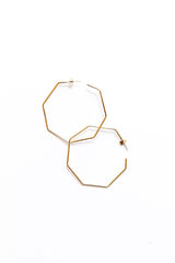 Abby Alley Octagon Earrings Jewelry Abby Alley 
