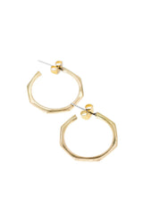 Abby Alley Octagon Mini Hoops Jewelry Abby Alley 