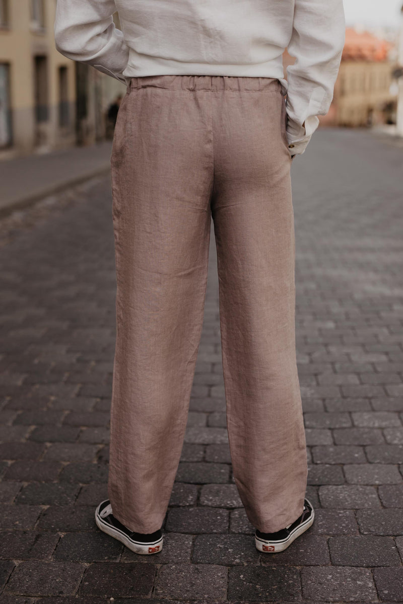Adonis Linen Pants Pants + Jeans AmourLinen 
